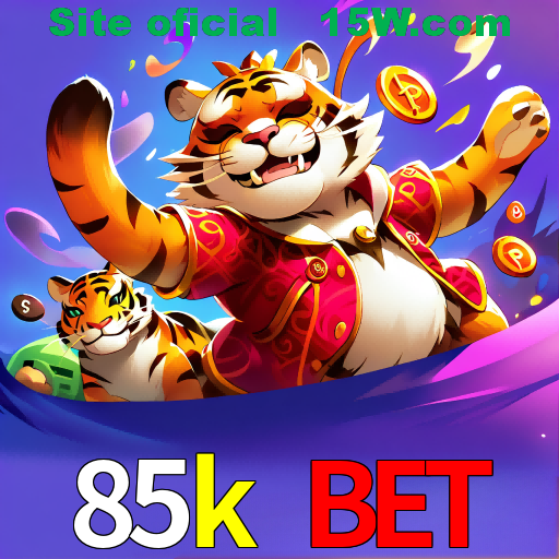 Imagem promocional da 85k bet mostrando a plataforma e suas vantagens